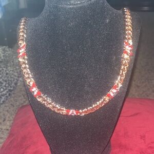 Nwt in box n sealed golden butterfly necklace